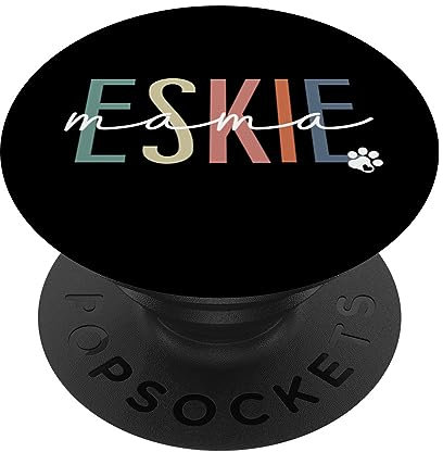 Eskie Mama American Eskimo Dog Mom Muttertag PopSockets mit austauschbarem PopGrip