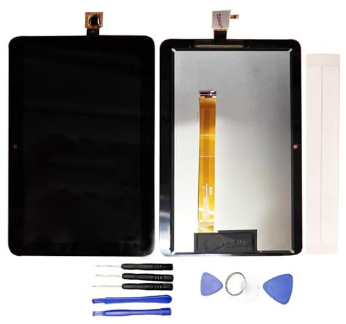 JayTong Display Ersatz für AMA-zon Kindle Fire HD7 (2022) LCD-Display + Reparatur Touchscreen Glas zusammengebaut + Reparatur Werkzeug (Schwarz)