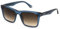 Police Herren Spln35 Sonnenbrille, Blau (Shiny Transp.Blue), 55