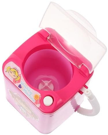 Baluue Deep Cleaning Makeup Brush Cleaner Electric Machine for Sponges Brushes Mini Size Perfect for Home Travel