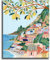 vooiceofco Peinture Numero Adulte,Peinture par Numero Adulte,Peinture Numero Enfant,DIY Peinture Acrylique pour Adultes débutants Facile sur Toile,40×50 cm sans Cadre-Paysage méditerranéen