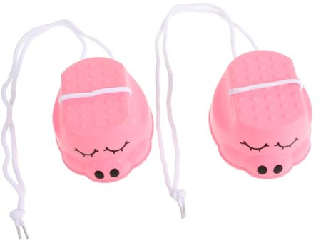 TOBBOMEY Laufstelzen-spielzeug Aus Kunststoff Für Junge Mädchen -stelzen Zur Gleichgewichts Und Koordinationsförderung Indoor-outdoor-spielgerät Mit Beinschlaufen Für Aktives