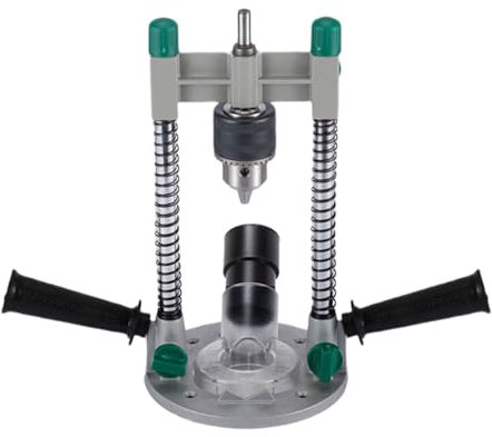 Multifunktionaler Bohrständer Bohrführungsgestell für präzises Bohren in Holz, Metall und Marmor mit einstellbarer Höhe