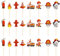 24 Stück Feuerwehr Geburtstag Deko,Feuerwehr Kuchen Deko Geburtstag Cupcake Feuerwehrmann,Cake Topper Decoración Fireman Figuren,Tortendeko Feuerwehrauto Dekor Kindergeburtstag