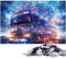 1000 Piece Adult Puzzles Fantasy Bus for Jigsaw Puzzle A Work of Art for And Teenager Age 14 Years Up (size 38x26cm)