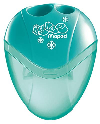 Maped_37793 un Taille-crayons i-gloo 2 trous couleur aleatoire
