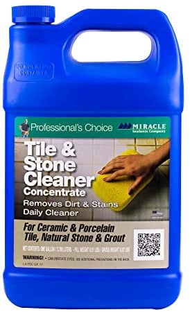 Miracle Sealants Tile & Stone Cleaner Concentrate, pH Neutral, Gallon