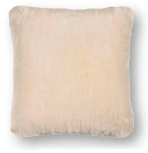 Pad - Kissenhülle - Kissenbezug - Sheridan - Kunstfell - White/weiß - 45 x 45 cm