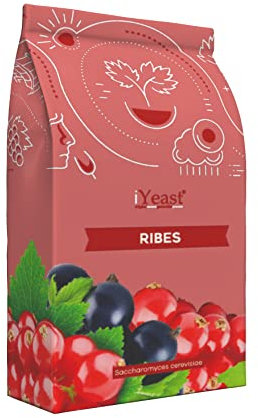iYeast Lievito Enologico Selezionato - Ribes 0,500 kg - Lievito per Vinificazione/Fermentazione/Vino