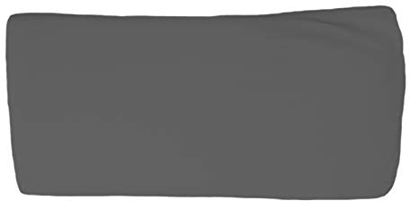 Bellana Nackenstützkissen Gesundheitskissen Kissenbezug de Luxe L 60-65 x 30-35 x 11-14 cm in Anthrazit