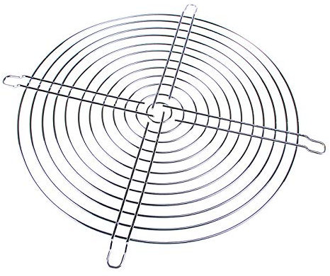 OHNE HERSTELLER Lüftergitter Classic 200 mm – Silber