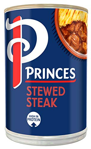 Princes Stewed Steak, 392 g (Pack of 6)