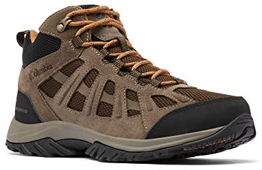 Columbia Redmond 3 Mid WP, Scarpe da Trekking Uomo, Cordovan/Elk 2023 , 40.5 EU
