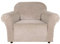 EBETA E Samt-Optisch 1 Sitzer Sofabezug Spandex Couchbezug Sesselbezug, Elastischer Antirutsch Sofahusse für Wohnzimmer Hund Haustier Möbelschutz (Khaki)