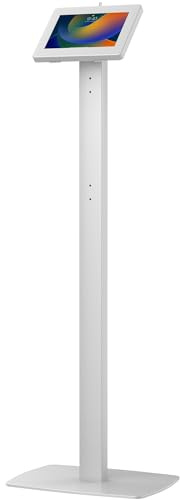 CTA Digital Support de tablette fin à 360 degrés avec accès au chargeur et verrouillage pour iPad 11 (A16) - Pro 11 M4 Air 11 M3 - iPad 10e génération - Galaxy Tab et autres tablettes