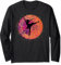 Retro Balletttütü für Mädchen, Ballerina, Tanzspitze Langarmshirt