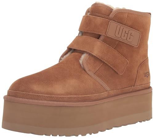 UGG Stivali da donna Neumel con plateau, Castagna, 43 EU