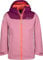 Trollkids Mädchen Bergen Regenjacke, Orchidee/Maulbeere, Größe 128