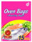 15×Oven Bags, Cooking Roasting Bags Medium Size for Meats Chicken Fish Vegetables (14×17 inch)