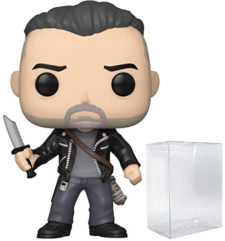 Pop The Walking Dead Negan FTM Funko Vinyl-Figur (zusammen mit kompatibler Box-Schutzhülle), mehrfarbig, 9,5 cm