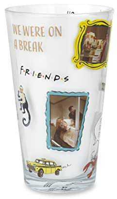 Friends The TV Show Offizieller Trinkbecher aus Glas