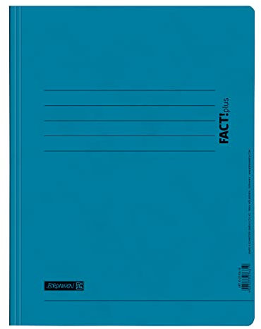 NEU BRUNNEN Schnellhefter FACT!plus DIN A4, aus Karton, türkis