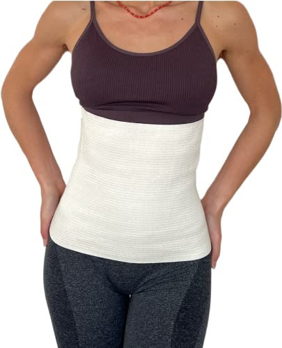 proslim T-active Rückenwärmer Nierenwärmer aus Angora und Merino Wolle für Damen und Herren Leibwärmer, Hüftwärmer, Nierenschutz, Wärmegürtel, Thermo Gurt (7 (XXL))
