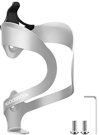 ROCKBROS Leichter und stabiler Aluminium-Fahrrad-Trinkflaschenhalter – Getränkehalter für Rennräder und Mountainbikes