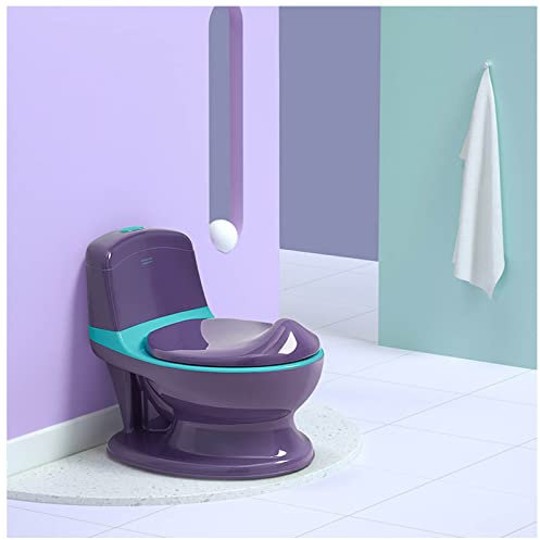 Ksunun Pot Bebe Toilette Musical, Petit Pot BéBé WC,Toilette Enfant,Pot D’Apprentissage De La Propreté,Confortable,Anti DéRapant, Anti Eclaboussure,WC Enfant avec Pot Amovible,Vidange Facile