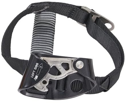 Fußsteigklemme, Steigklemme Klettern Fußlift Links für Bergsteigen, Klettern, Feuerrettung oder technischer Schutz