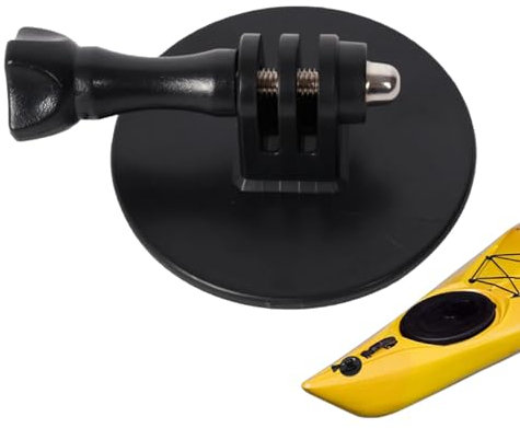 Action Camera Paddle Board Mount - Rotatable Paddleboard Action Camera Mount - Outdoor Accessories, Portable Fixed Bracket for Canoes, Inflatable Boat