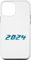 Hülle für iPhone 12 mini 2024 Neues Jahr, Zukunft, Kunst, Futuristisch, My Year Tech