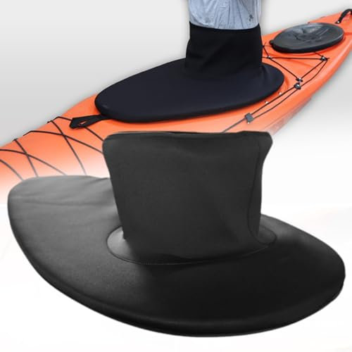 Alanmoship Kayak Spray Deck Neoprene Kayak Spray Skirts Waterproof Kayaking Spray Deck Cover Water Sports Accessory