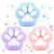 3 Stück Squishy Pfote Toy, Squishy Cat Paw Anti Stress Ball, Katzenpfoten Squishy Taba Squishy Paw, Squishy Katze Anti Stress Spielzeug Für Jungen Und Mädchen Geschenk