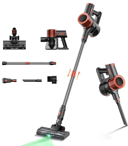 JIGOO Aspirapolvere Senza Fil (Leggero C200)