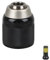 Mandrin de perceuse sans clé 42-66-1006 de rechange pour Milwaukee M18 42-66-2706 42-66-2704-20 42-66-2707 2804-20 Capacité de serrage 1/16-1/2, 1,4 cm 8 supports avec 0 5-88-0019 Vis