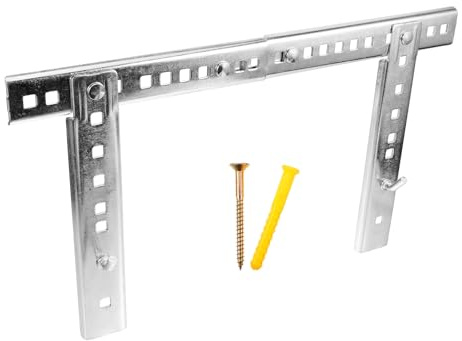 jojofuny Soporte para Termo Eléctrico de Agua Reforzado Montura de Pared para Calentadores con Instalación Rápida y Accesorios Completos Compatible con Paredes Huecas y Solidas Soporte