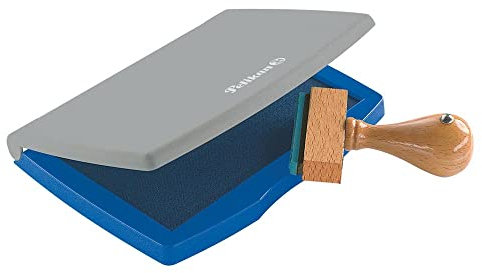 Pelikan Stempelkissen 2E 7x11cm blau Kunststoff