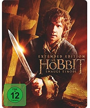 Der Hobbit Smaugs Einöde - Extended Edition - Blu-Ray Steelbook