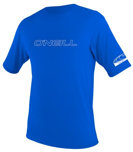 O'NEILL Herren Basic Skins LSF 50+, kurzärmeliges Sonnenshirt, Pacific, Größe XL
