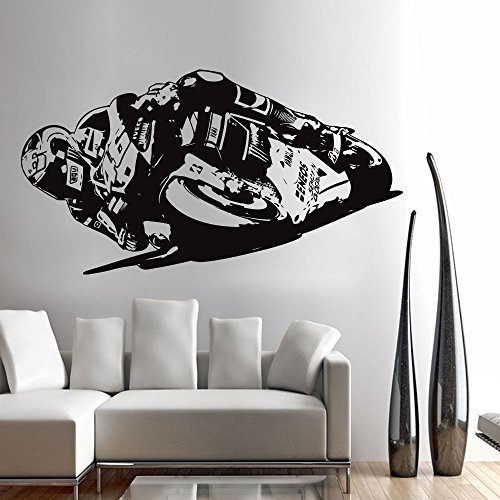 Rossi 46 Moto GP Art Wand #002 Aufkleber Graphic