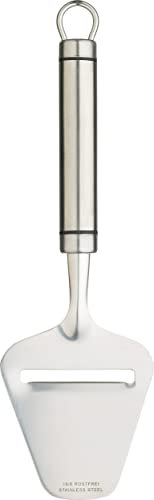 KitchenCraft Trancheur à Fromage Professionnel, Acier Inoxydable, Lame Tranchante, 24 cm, Argent
