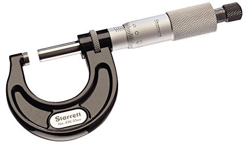 Starrett 436MXRL-50 - Micrometro Exteriores Starrett