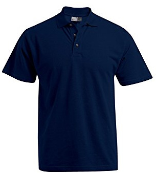 Premium Poloshirt Plus Size Herren, Marineblau, XXXL