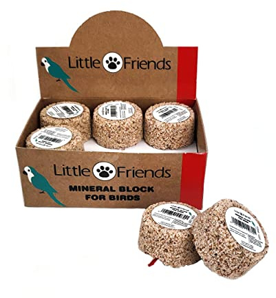 Little Friends Bird Mineral Blocks - Pack of 12