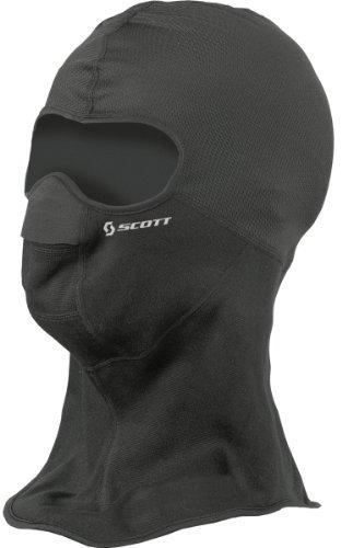 Scott Wind Warrior Hood Facemask Motorrad/Fahrrad/Ski Gesichtsmaske schwarz: Größe: M