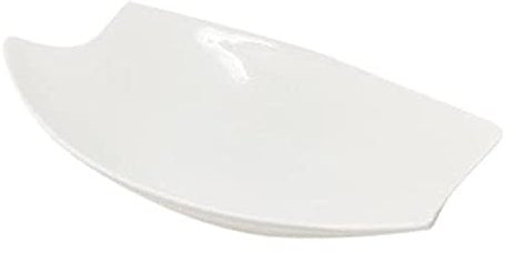Schale oval Dekorschale Porzellan weiss Salatschale Obstschale