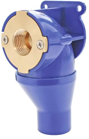 SOMATHERM FOR YOU, Sortie de Cloison avec Raccord à Visser pour Tube PER Ø16 - Femelle 15/21 - Installation Facile, Sans Outil Spécifique, Coque d'Encastrement Incluse, Démontable
