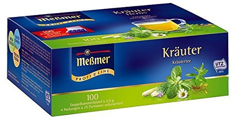 Meßmer ProfiLine Kräuter 100 x 2 g, 5er Pack (5x 200 g)