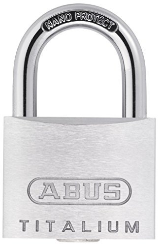 ABUS 54TI 15 _ KA Titalium Vorhängeschloss/15 mm, mit identischen Schlüsseln